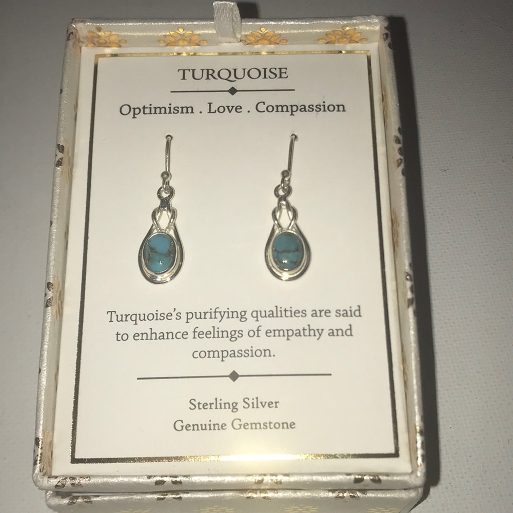 Sterling Silver and Turquoise Earrings